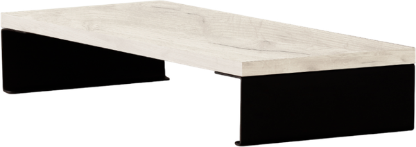 Изображение товара Подставка под монитор Millwood 60х23х10 / 51107_bk_ch_5 (дуб белый Craft/черный)
