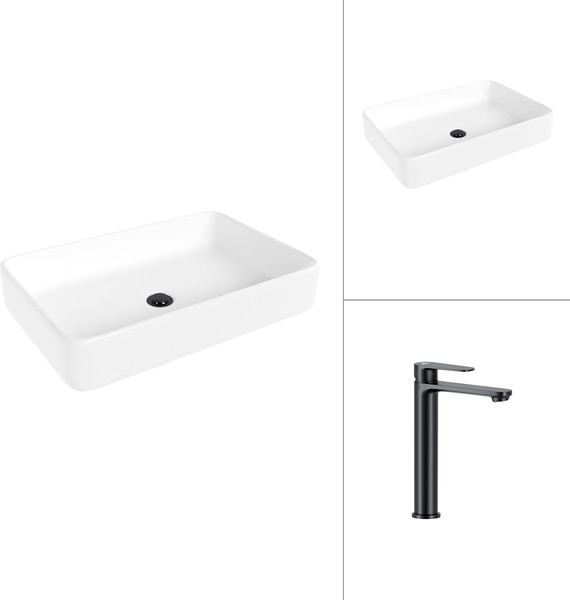 Изображение товара Умывальник со смесителем Lauter 21842 + Moon 21СК8691BS