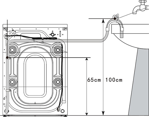 Изображение товара Стирально-сушильная машина Korting KWD 60DS12106