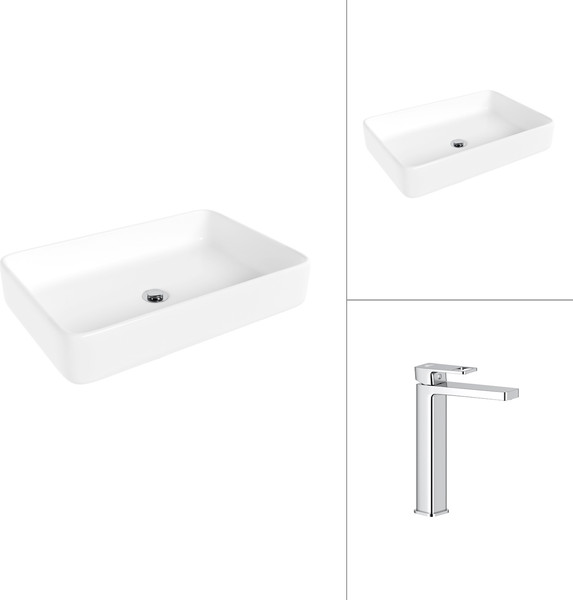 Изображение товара Умывальник со смесителем Lauter 21842 + Cascade 21СК0655C