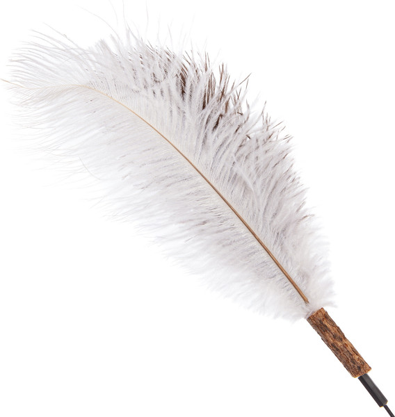 Изображение товара Игрушка для кошек ZooZooZoo Перья Страуса / HM-28-A