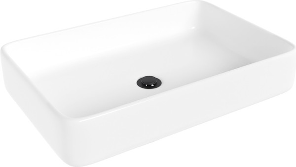 Изображение товара Умывальник со смесителем Lauter 21842 + Cascade 21СК0655BS с донным клапаном 21190B (черный матовый)