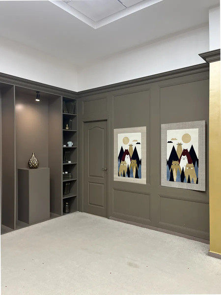 Изображение товара Ковер-постер Витебские ковры Poster Коты Б6276спа570100t7 (0.7x1)