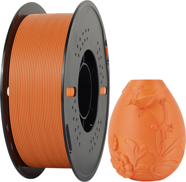 Изображение товара Пластик для 3D-печати Kingroon PLA Matte Orange 1.75mm / HC318 (1кг)