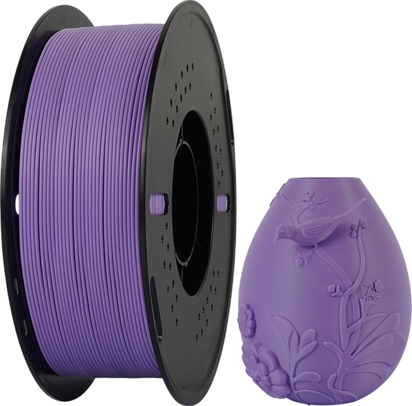 Изображение товара Пластик для 3D-печати Kingroon PLA Matte Lilac Purple 1.75mm / HC319 (1кг)