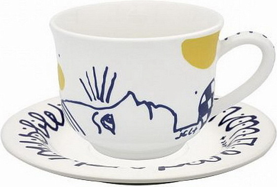 Изображение товара Набор для чая/кофе Gien Archipel Sentimental 18602PTA50