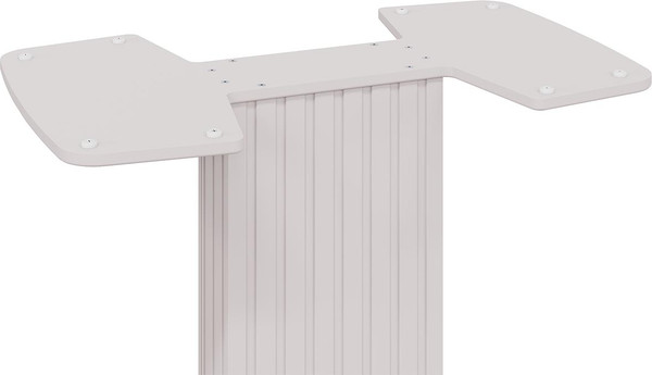 Изображение товара Обеденный стол ТриЯ Хилтон раздвижной Тип 2 (кашемир/стекло матовое кашемир)