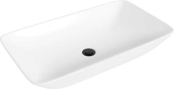 Изображение товара Умывальник со смесителем Lauter 21886 + Reef 21CK8678BS с донным клапаном 21190B (черный матовый)