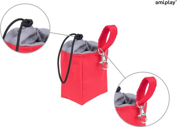 Изображение товара Сумка для лакомств Ami Play 127650 (красный)