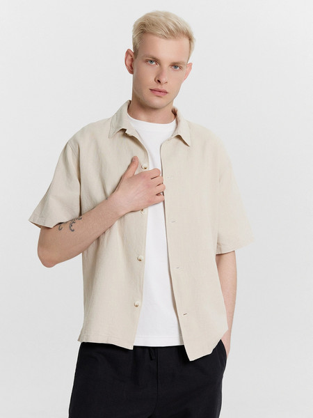 Изображение товара Рубашка Mark Formelle 111887-1 (р.96-182, светло-молочный-1/594-D вышивка)