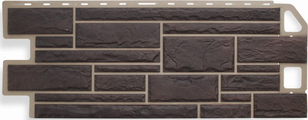 Изображение товара Сайдинг Альта-профиль Камень Жженый (1.14x0.48м)