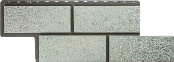 Изображение товара Сайдинг Альта-профиль Камень Неаполитанский белый (1.25x0.45м)