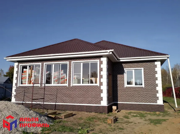 Изображение товара Сайдинг Альта-профиль Кирпич Рижский 01 (0.795x0.591м)