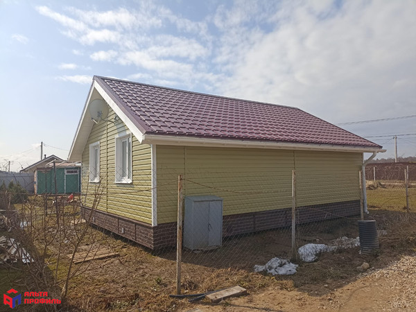 Изображение товара Сайдинг Альта-профиль Кирпич Рижский 01 (0.795x0.591м)