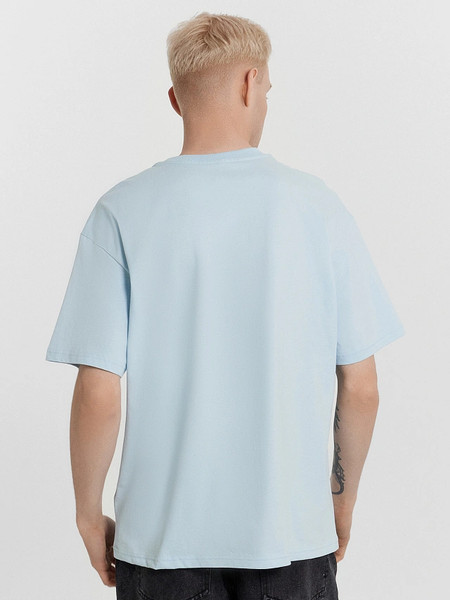 Изображение товара Футболка Mark Formelle 111927 (р.92-170/176, серо-голубой/603-D вышивка)