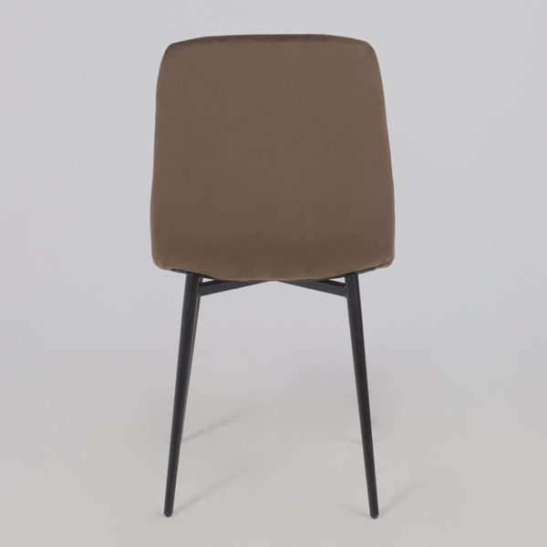 Изображение товара Стул Алвест AV 406-N (шоколадный бархат Confetti Chocolate/черный)