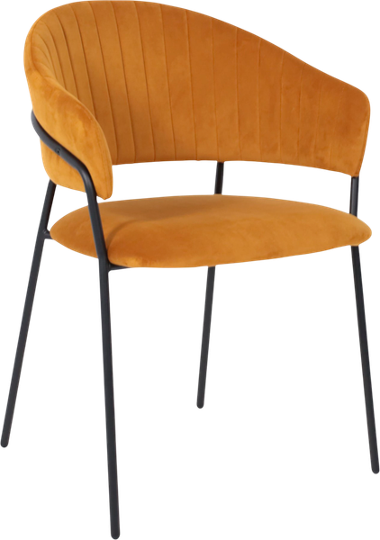 Изображение товара Стул Алвест AV 433 (карри бархат Confetti Chai Tea/черный)
