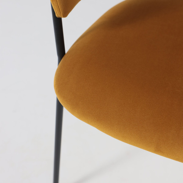 Изображение товара Стул Алвест AV 433 (карри бархат Confetti Chai Tea/черный)