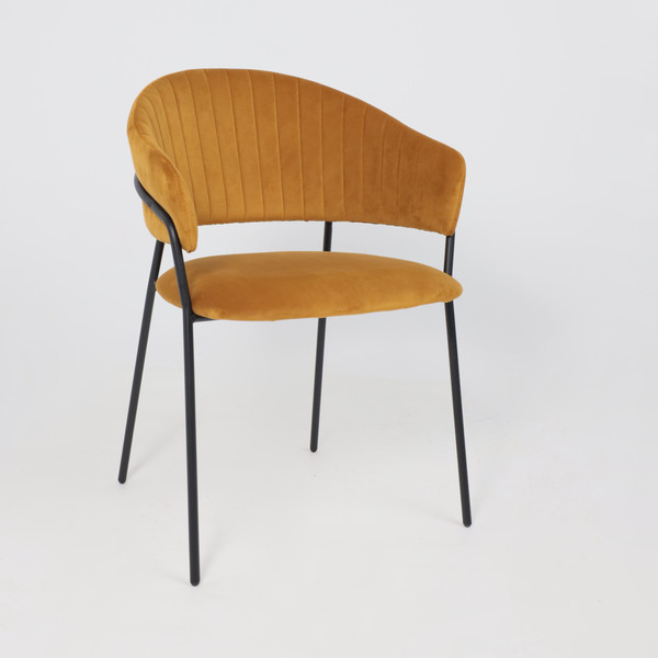 Изображение товара Стул Алвест AV 433 (карри бархат Confetti Chai Tea/черный)