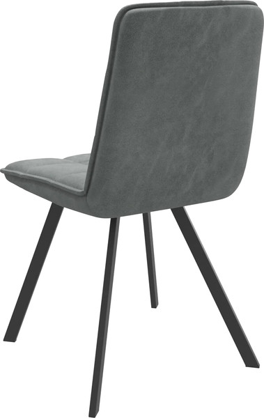 Изображение товара Стул Мамадома Rom D-R 360 (k10 антрацит замша Lux/черный)