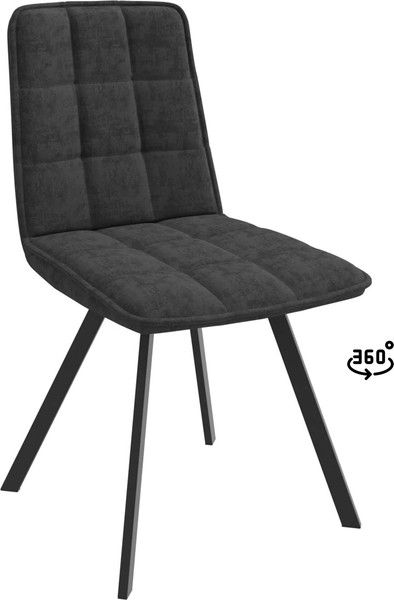 Изображение товара Стул Мамадома Rom D-R 360 (d24 Black Lux/черный)