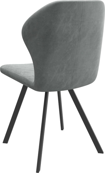 Изображение товара Стул Мамадома Robby D-R 360 (k10 антрацит замша Lux\черный)