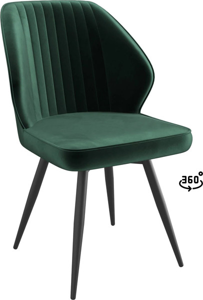 Изображение товара Стул Мамадома Michael-R1 360 (d13 Dark Green Lux/черный)