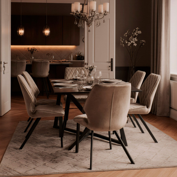 Изображение товара Стул Мамадома Rafael-R 360 (d05 Cappuccino Lux/черный)