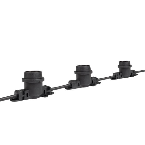Изображение товара Садовая гирлянда JAZZway PBL-S40/ L24+1.5 Black E27 / 5058255