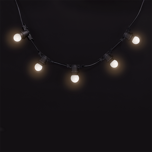 Изображение товара Садовая гирлянда JAZZway PBL-S40/ L24+1.5 Black E27 / 5058255