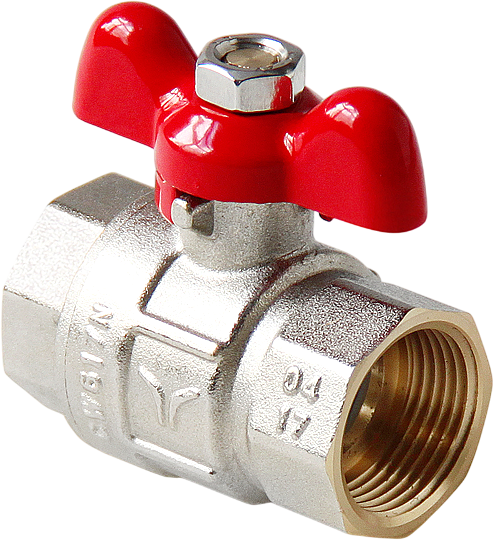 Изображение товара Шаровой кран Pro Aqua Вн/Вн 3/4" / FWB63-F20-F20X (с бабочкой)