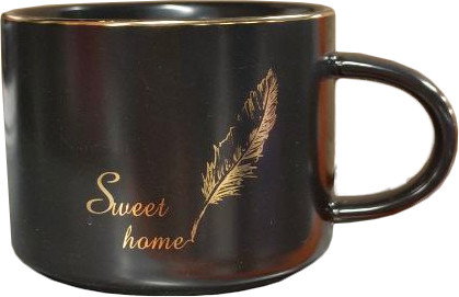 Изображение товара Чашка с блюдцем DomiNado TEA-02 (черный)