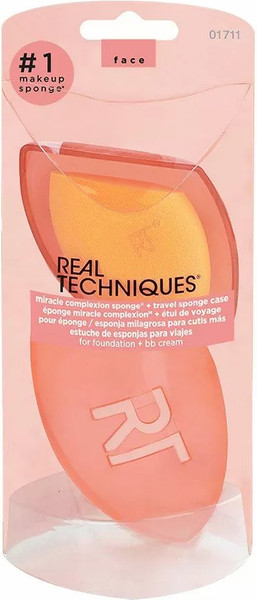 Изображение товара Спонж для макияжа Real Techniques Miracle Complexion Sponge + Case RT10045110