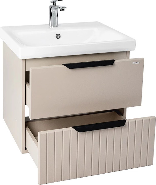 Изображение товара Тумба под умывальник Viant Сицилия Moduo 60 / VSIC60MDCAP-T2YP