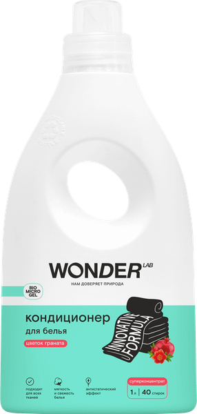Изображение товара Кондиционер для белья Wonder LAB Цветок граната (1л)