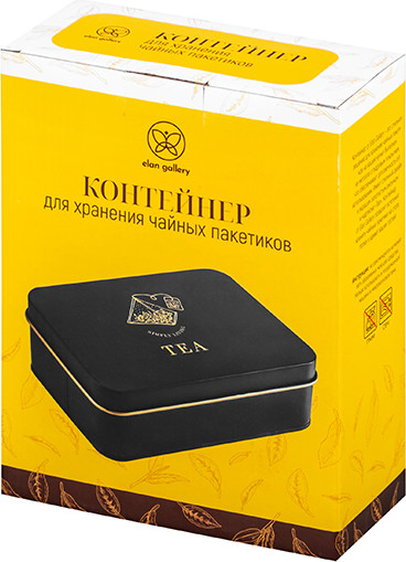 Изображение товара Органайзер для кухни Elan Gallery Для чайных пакетиков Tea / 240488