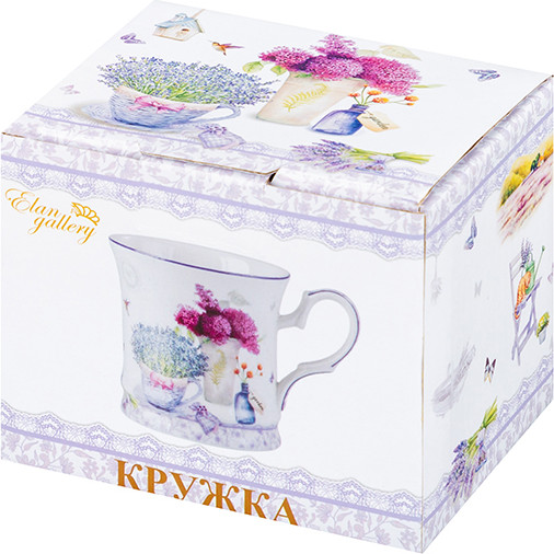 Изображение товара Кружка Elan Gallery Лаванда / 420485 (New Bone China)