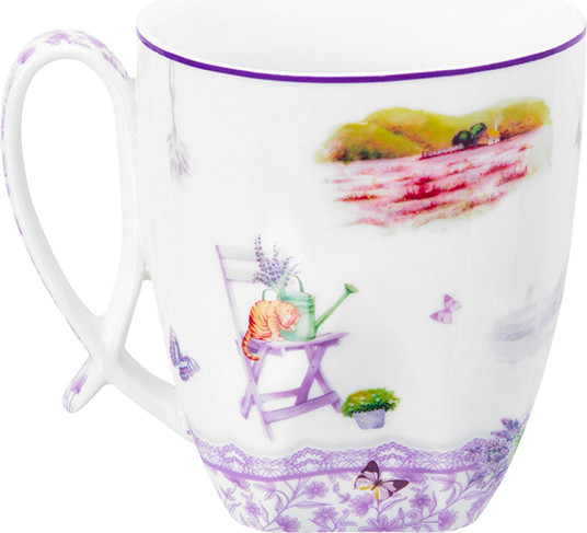 Изображение товара Кружка Elan Gallery Лаванда / 420720 (New Bone China)