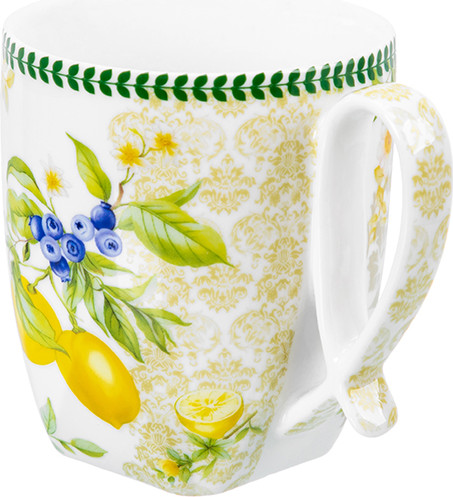 Изображение товара Кружка Elan Gallery Лимоны / 420721 (New Bone China)