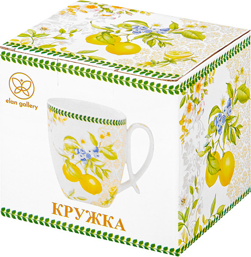 Изображение товара Кружка Elan Gallery Лимоны / 420721 (New Bone China)