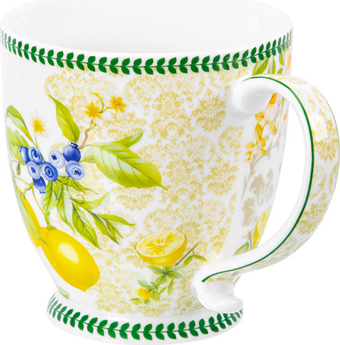 Изображение товара Кружка Elan Gallery Лимоны / 420737 (New Bone China)