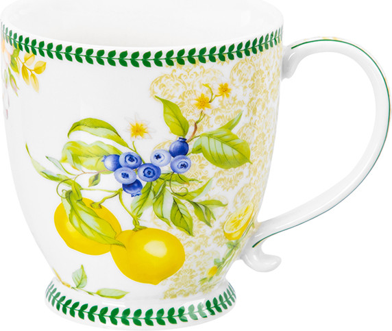 Изображение товара Кружка Elan Gallery Лимоны / 420737 (New Bone China)