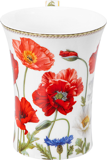 Изображение товара Кружка Elan Gallery Маки / 420726 (New Bone China)