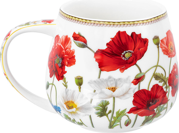 Изображение товара Кружка Elan Gallery Маки / 420744 (New Bone China)