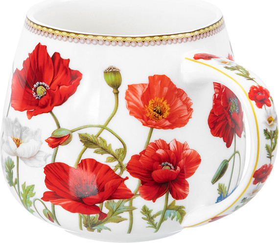 Изображение товара Кружка Elan Gallery Маки / 420744 (New Bone China)