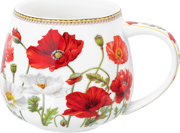 Изображение товара Кружка Elan Gallery Маки / 420744 (New Bone China)