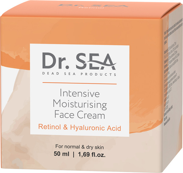 Изображение товара Крем для лица Dr. Sea Интенсивный увлажняющий с ретинолом и гиалуроновой кислотой (50мл)