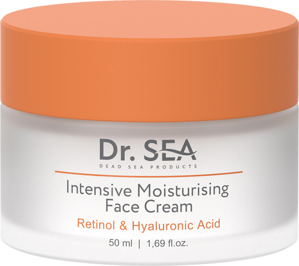 Изображение товара Крем для лица Dr. Sea Интенсивный увлажняющий с ретинолом и гиалуроновой кислотой (50мл)
