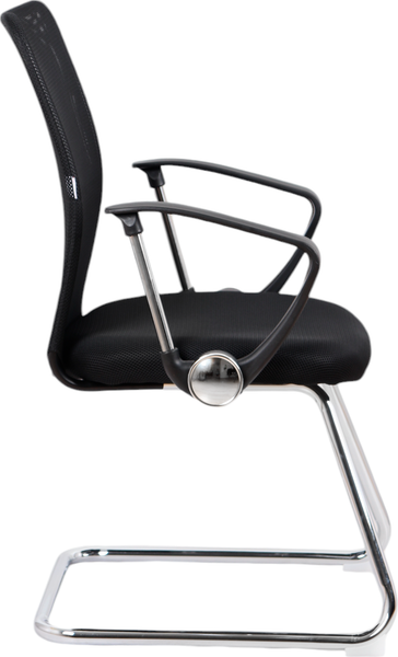 Изображение товара Стул офисный King Style SHP-21 Bani Chrome FL (черный)