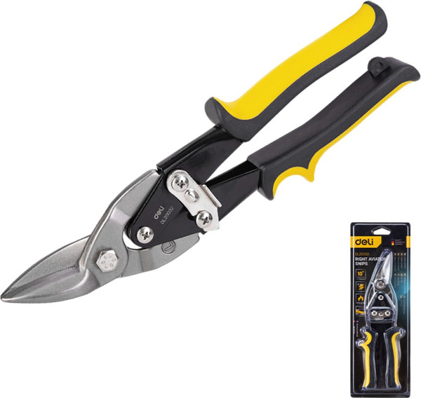 Изображение товара Ножницы по металлу Deli EDL20032 (черный/желтый)